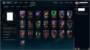 Prata 5 Solo/Duo e Prata 3 Flex + 85 Champs + 70 skins - League of Legends LOL