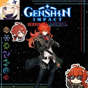 GENSHIN IMPACT DILUC REROLL-AR 10✨