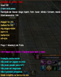 Bardo / Espiritualista (Psy) - Mid Game Bem Roletado - Perfect World PW
