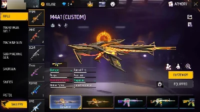 F5|Old Account|Lv45|Jujutsu Kaisen|28Costume|M4a1 Custom|Chi - Free Fire