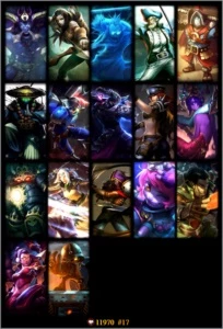 League of Legends - Cont + 70 Champs e 17 Skins+ LOL
