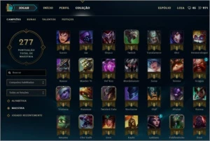 League of Legends - Cont + 70 Champs e 17 Skins+ LOL