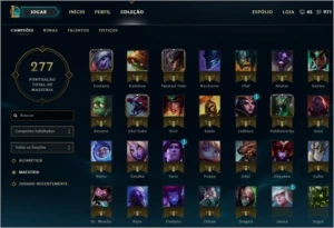 League of Legends - Cont + 70 Champs e 17 Skins+ LOL