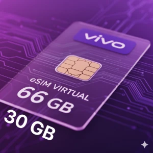 E-Sim Vivo (Com plano ativo de 66GB)