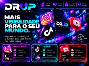 🔥 1000 Seguidores Instagram Misto | Reposição 30 Dias - Redes Sociais