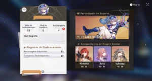Conta AR13 Honkai Star Rail com Silver Wolf + Himeko E1 - Outros