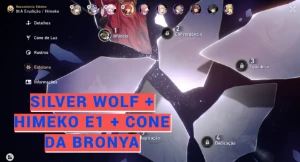 Conta AR13 Honkai Star Rail com Silver Wolf + Himeko E1 - Outros