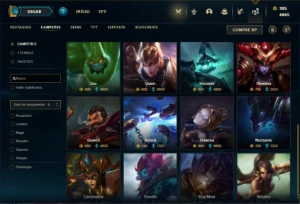 Conta prata 2 com 145 Champs e 192 Skins + 3 Ultimates - League of Legends LOL