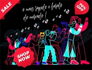 [O MAIS BARATO] 1K Curtidas BR TikTok - Redes Sociais