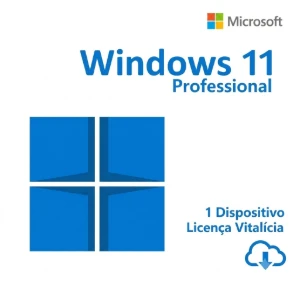 Windows 11 Pro Original 32/64 Bits – Licença Vitalícia - Softwares e Licenças