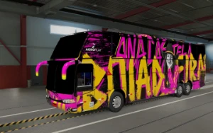 skin  bus da cantora ana castela pro g6 ld  ets2 1.51 - Outros