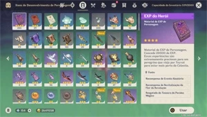 CONTA COM 6 PERSONAGENS 5 ESTRELAS E 3 ARMAS - Genshin Impact
