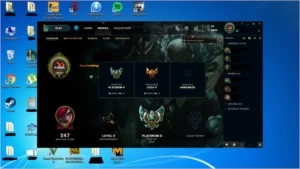 Combo de 2 contas LoL Diamante e Gold - League of Legends