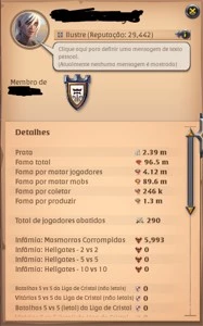 Conta albion online 95M de FAMA