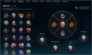 CONTA DIAMANTE COM 108 SKINS / TODOS OS CAMPEÕES - League of Legends LOL