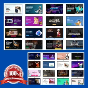 60 Páginas De Vendas - Templates Canva + Wordpress Elementor - Others