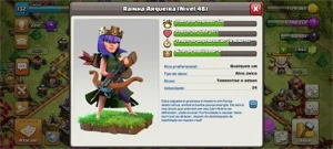Conta Top Clash of Clans cv11 quase full