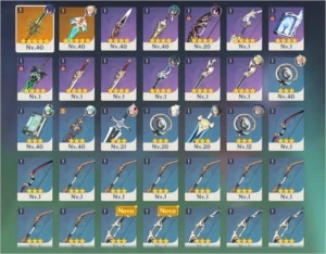 Genshin Impact - Conta AR 27  com Jean e 2 armas 5 estrelas