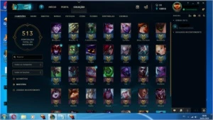 VENDO CONTA DE LOL EM 2018 FOI GOLD 5 SOLO/DUO E GOLD 5 FLEX - League of Legends