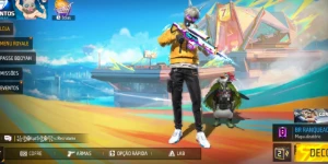 Conta Muito top de FF, Skin Puma, Muitos passe booyah - Free Fire