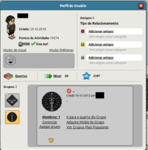 CONTA HABBO 2013