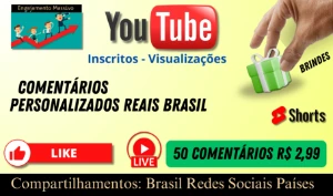 Cresça Rápido no YouTube: Engajamento Real por Preços Imbatí - Redes Sociais