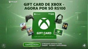 Conta Xbox Nova com 100 Reais de Crédito Pronto para Usar - Gift Cards