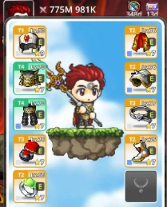 IDLE Maple story Lanceito (775m CP) - Black Desert