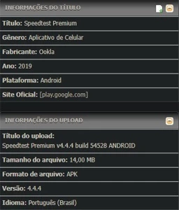Speedtest Premium APK - Outros