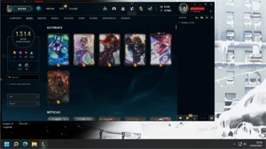 Conta com skins (incluindo pax jax) - League of Legends LOL