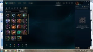CONTA LEAGUE OF LEGENDS PLATINA V 93 CHAMPS LOL