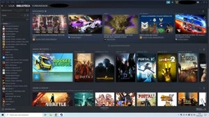 CONTA STEAM COM R$969,03 EM JOGOS