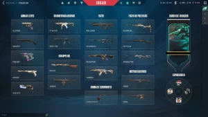 Conta Valorant 2K Gastos Skins Top