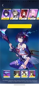 Conta honkai impact lvl 62 server SEA - Outros