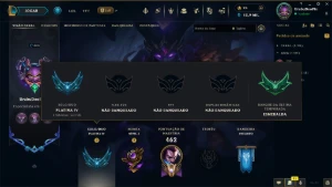 LoL Lv 400 | Platina IV (Ex-Esmeralda) |94 Skins|yasuo-yone - League of Legends