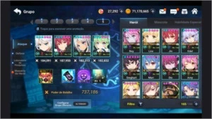 Conta Grand Chase Mobile Super Top