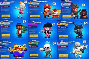 CONTA BRAWL NVL 177 + 47 BRAWLERS FULL - Brawl Stars