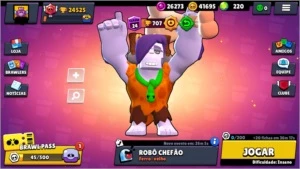 CONTA BRAWL NVL 177 + 47 BRAWLERS FULL - Brawl Stars