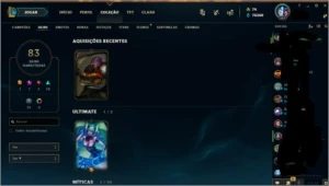 Conta do lol Diamante 3