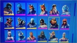 Conta rara, passe season 4-9, SALVE O MUNDO + 1700 v-bucks - Fortnite