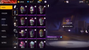 Conta Free Fire Gemada + Dino