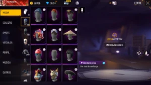 Conta Free Fire Gemada + Dino