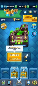 Conta Clash Royale