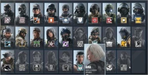 Conta r6  black ice ash, pulse, iq e diamante e elite zofia - Outros