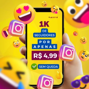 [Promoção] 1K Seguidores Instagram por apenas R$ 4,99 - Outros