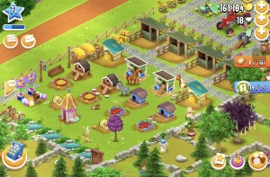 Conta Hay Day Lvl 71