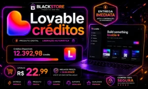 Lovable Créditos infinitos vitalício Apenas R$ 22,99