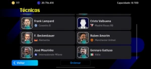 Conta Efootball Mobile 3328 De Força - Cartas Big Time, Epic - eFootball PES