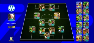 Conta Efootball Mobile 3328 De Força - Cartas Big Time, Epic - eFootball PES
