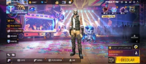 Conta lv15 com rei caveira - Free Fire